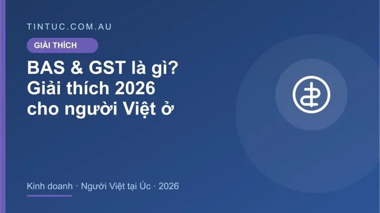 BAS & GST cho người Việt tại Úc 2026