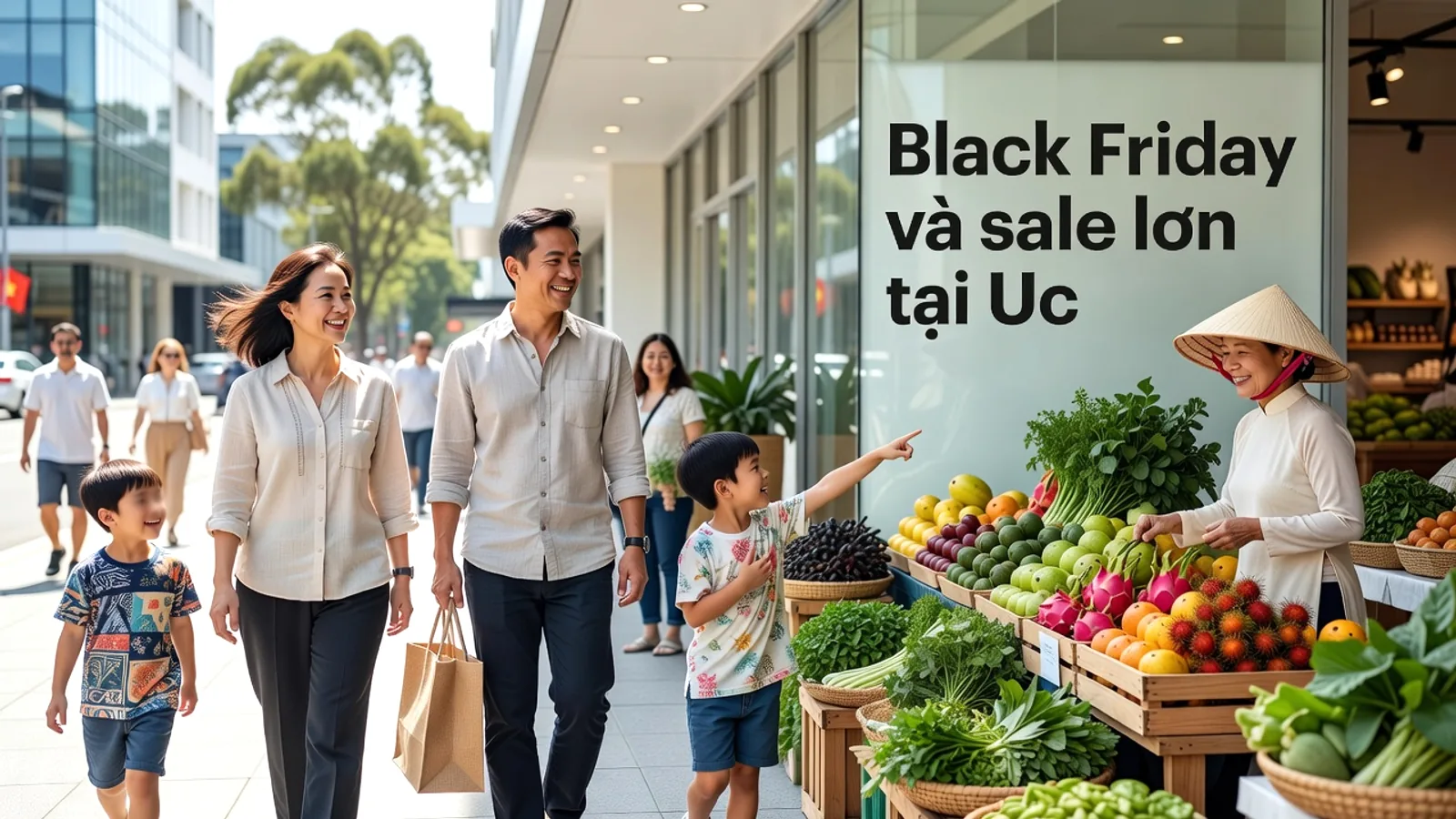 Black Friday va sale lon tai Uc