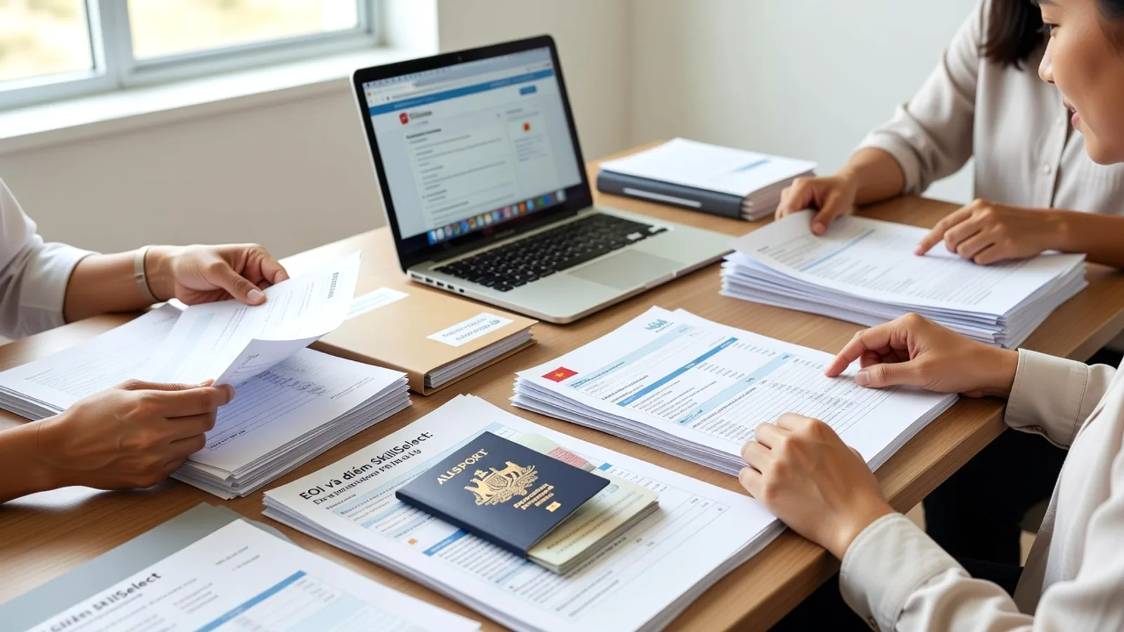 EOI và điểm SkillSelect: cách tính điểm PR Úc thực tế