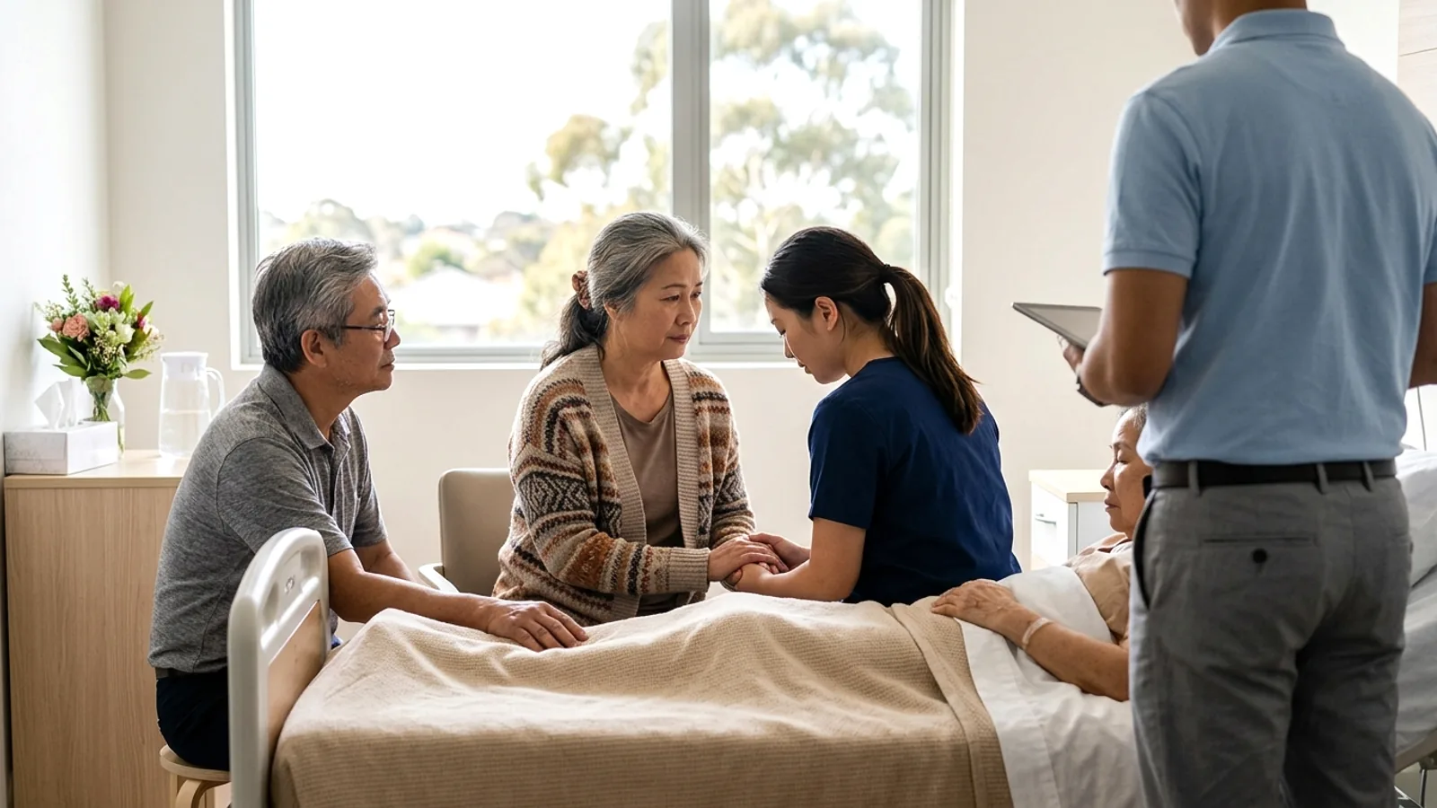 Góc nhìn y khoa: Dũng khí đối diện cái chết và tầm quan trọng của đối thoại gia đình