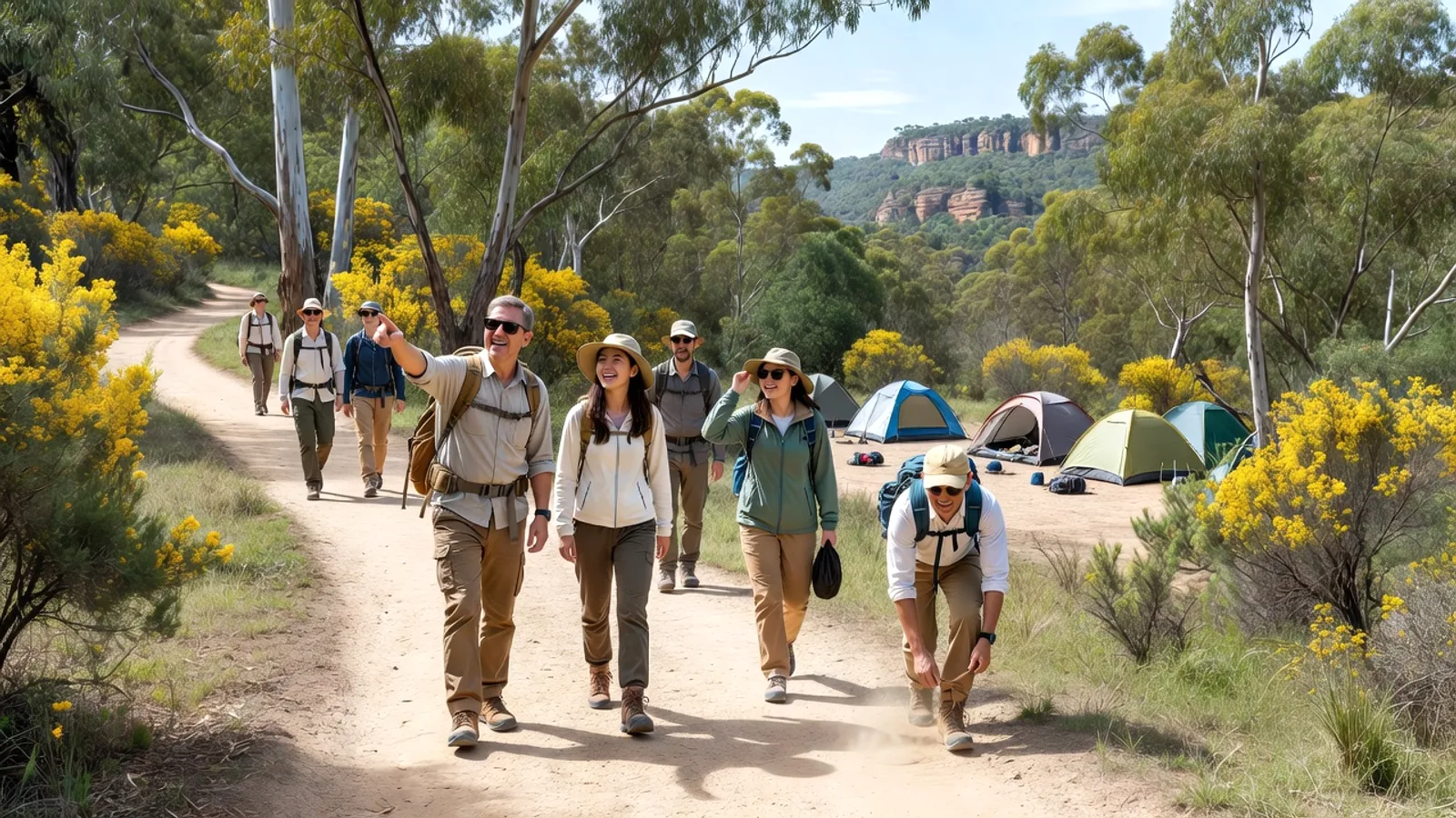 Hiking và camping tại Úc: địa điểm đẹp và an toàn cho người
