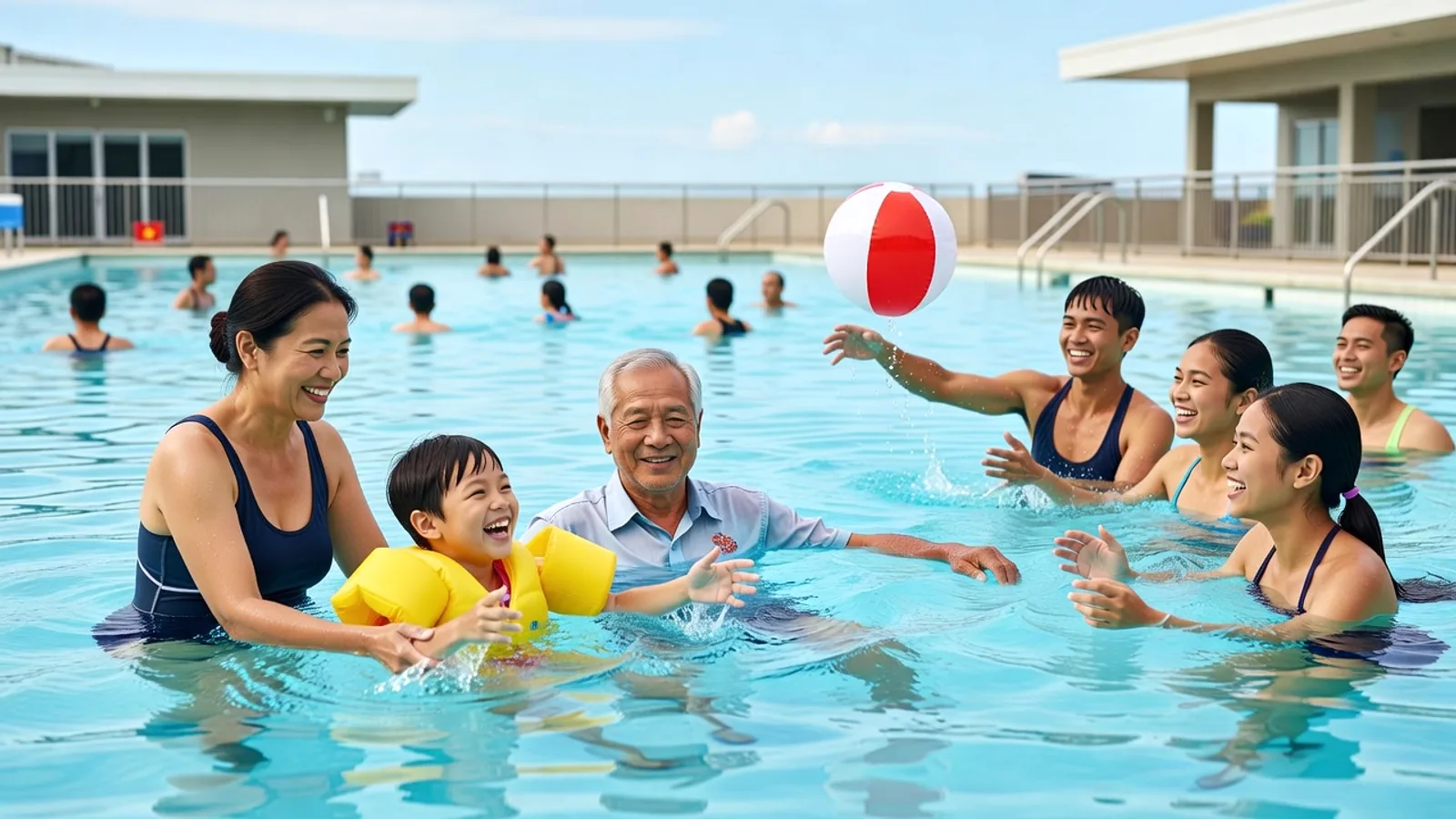 Hồ bơi công cộng tại Úc: miễn phí, rẻ và an toàn cho gia