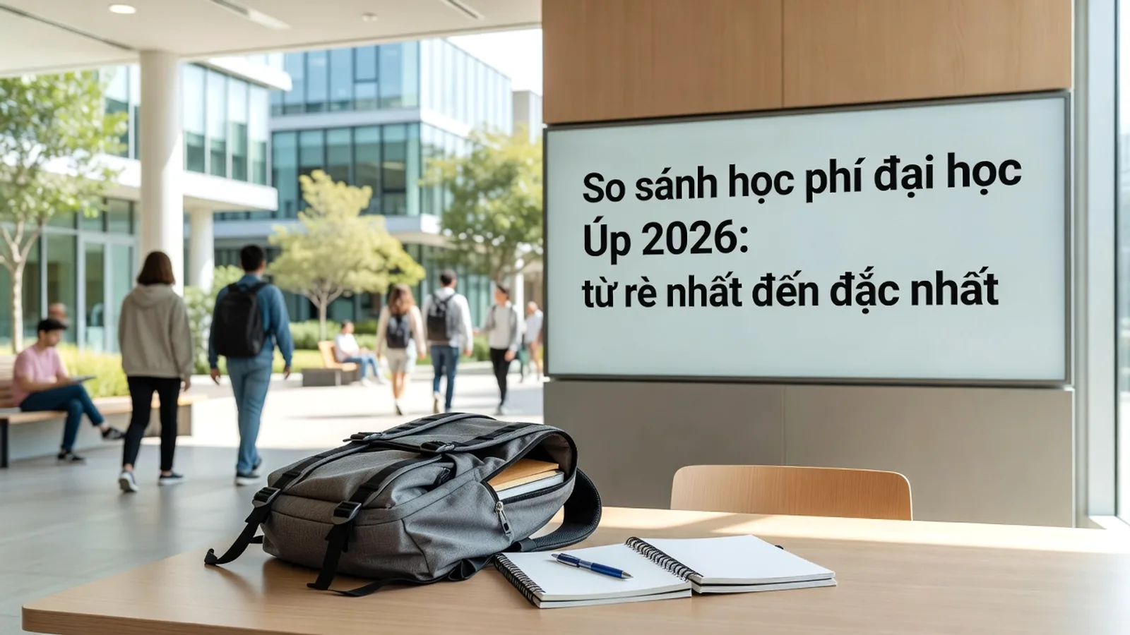 So sánh học phí đại học Úc 2026: từ rẻ nhất đến đắt nhất