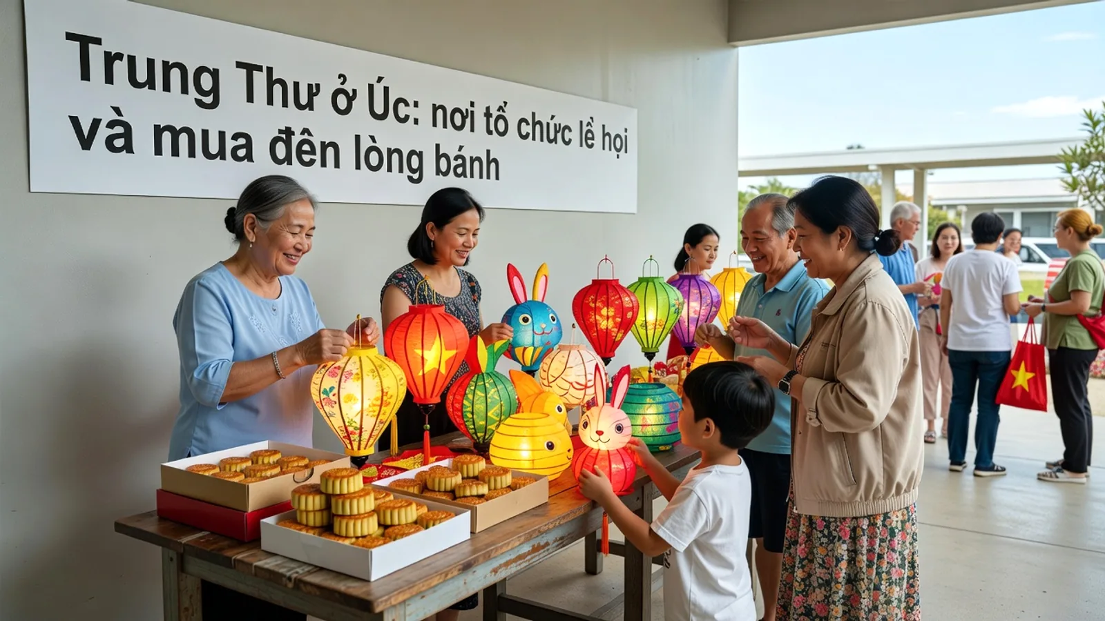 Trung Thu tại Úc: nơi tổ chức lễ hội và mua đèn lồng bánh