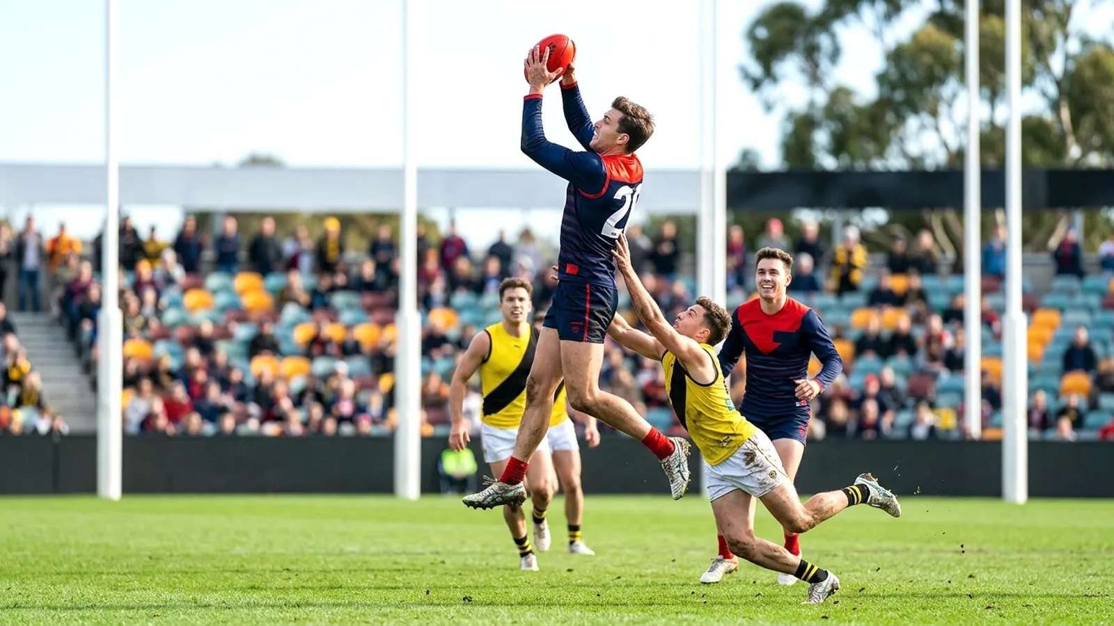 Melbourne Demons củng cố vị trí top đầu, Van Rooyen tỏa sáng trước Richmond