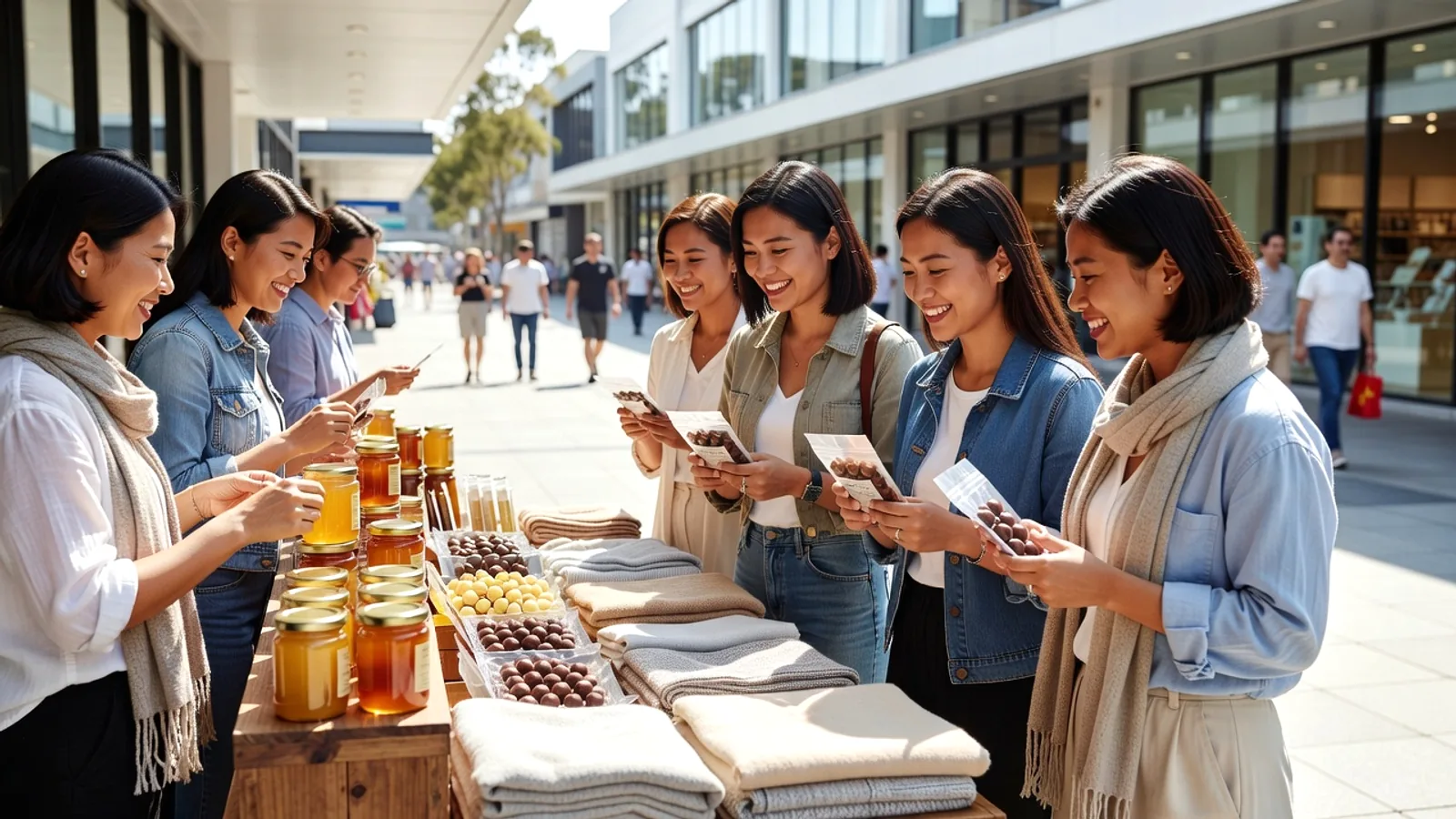 Mua quà mang về Việt Nam từ Úc