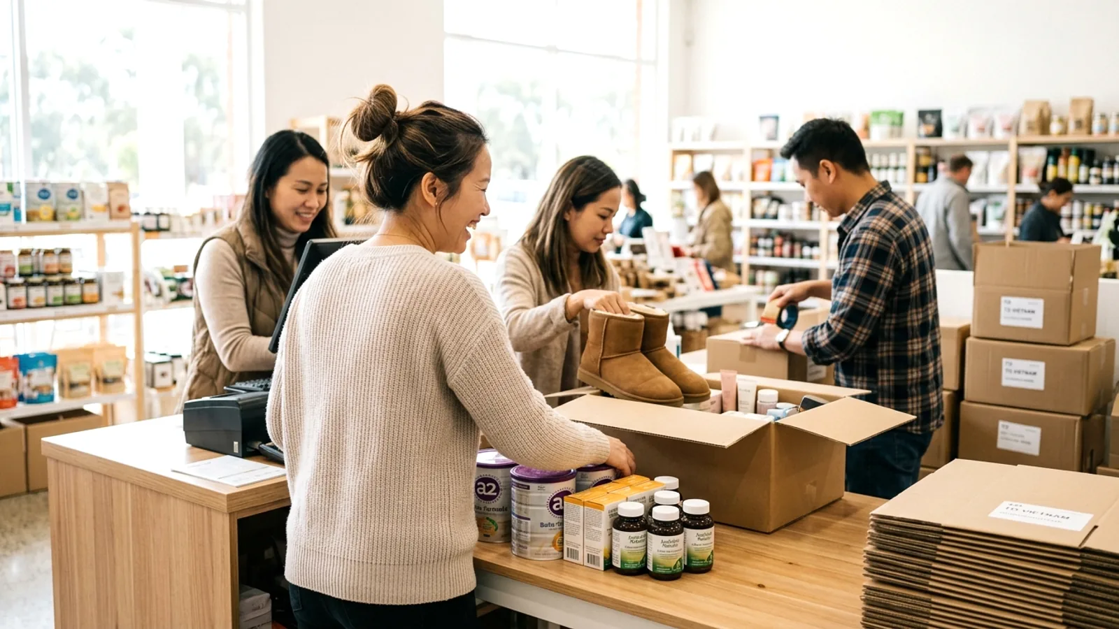Sản phẩm Úc đáng mua 2026: Sữa, vitamin, mỹ phẩm, UGG — mua gì dùng và gửi về Việt Nam