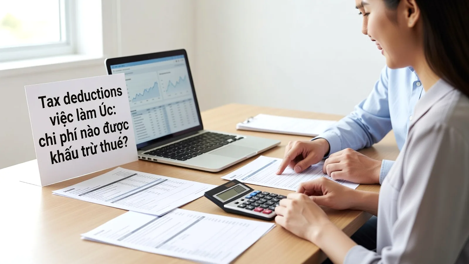 Tax deductions viec lam Uc: chi phi nao duoc khau tru thue?