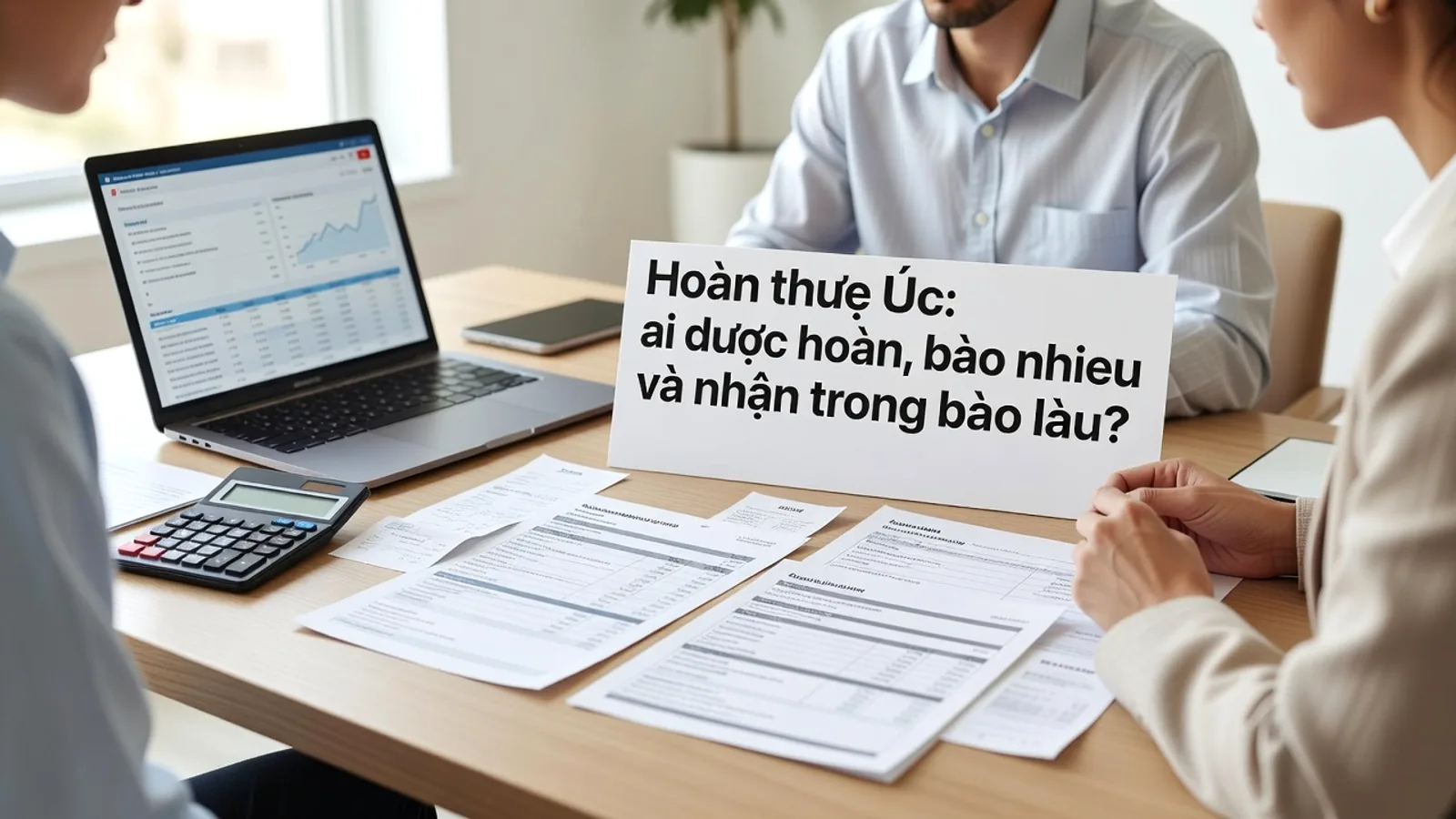 Hoan thue Uc: ai duoc hoan, bao nhieu va nhan trong bao lau?