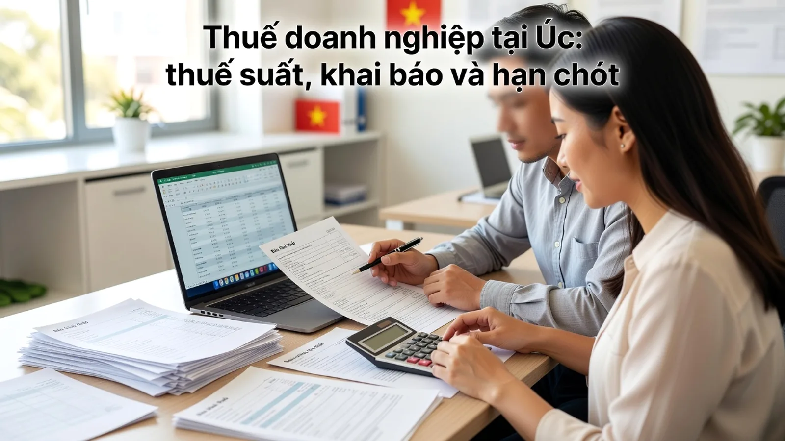 Thuế doanh nghiệp tại Úc: thuế suất, khai báo và hạn chót
