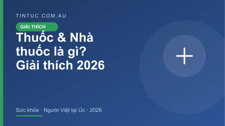 Thuốc & Nhà thuốc cho người Việt tại Úc 2026