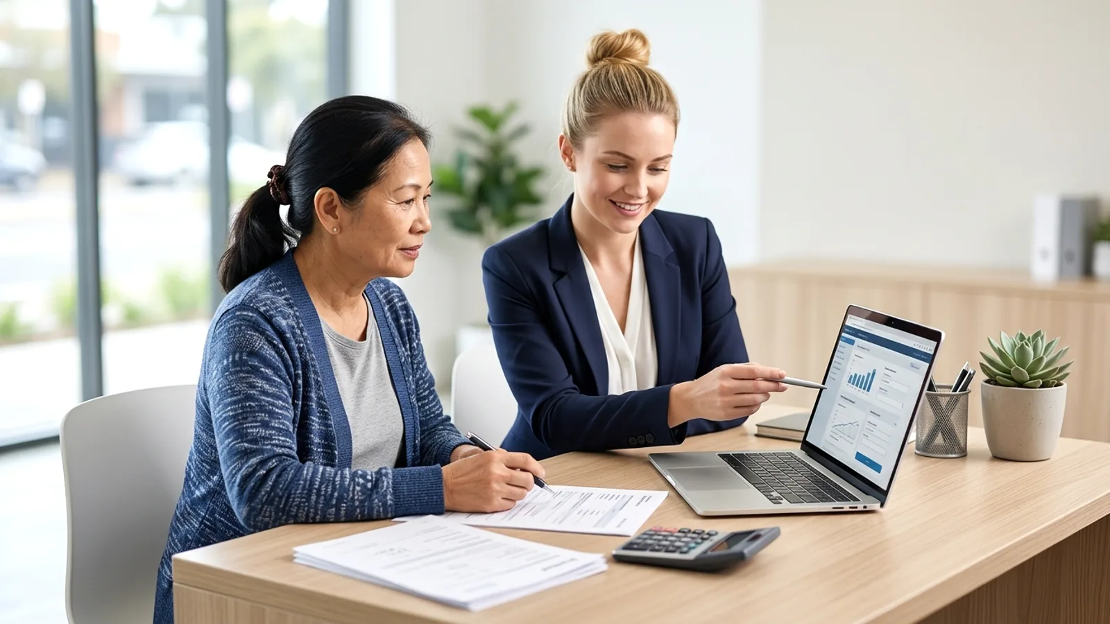 Ước tính trợ cấp Centrelink trước khi nộp hồ sơ