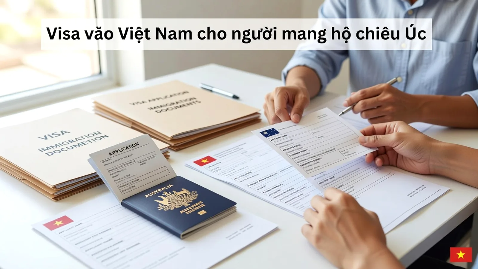 Visa vào Việt Nam cho người mang hộ chiếu Úc